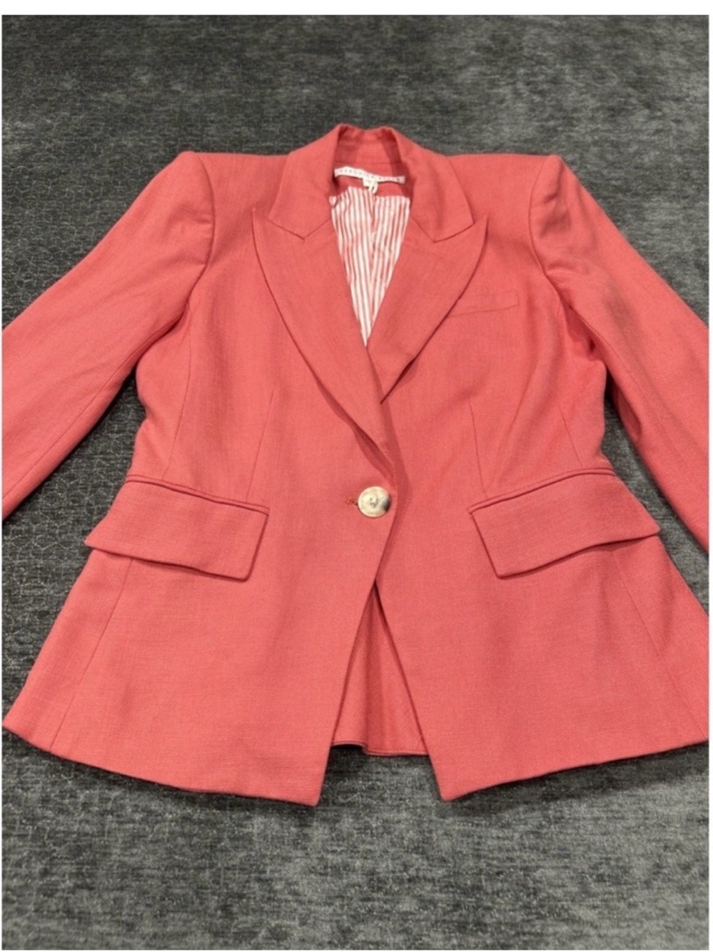 Veronica Beard Coral Pink Blazer